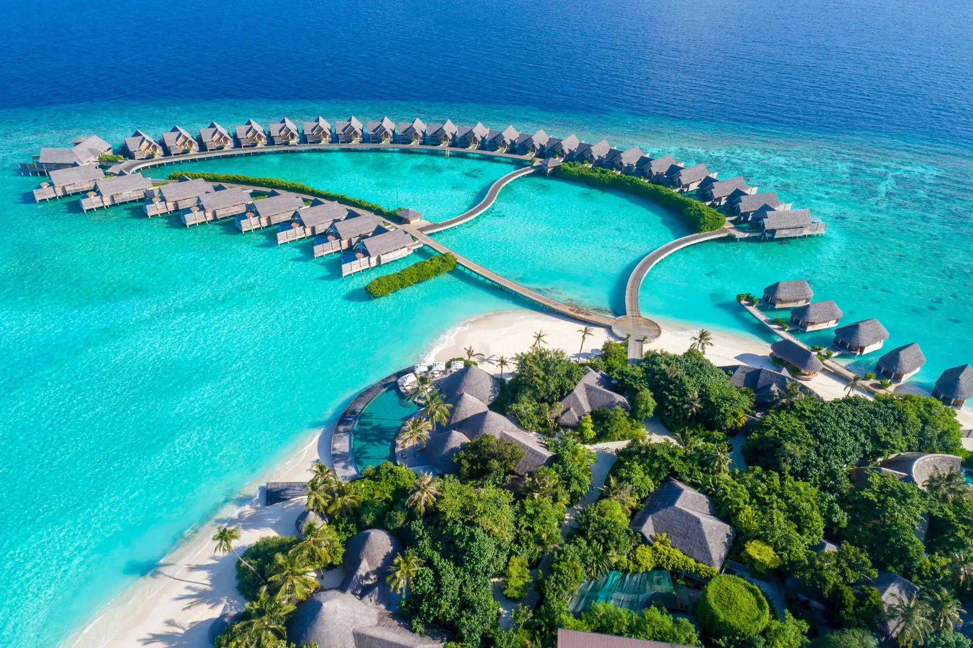 Luxury resorts background